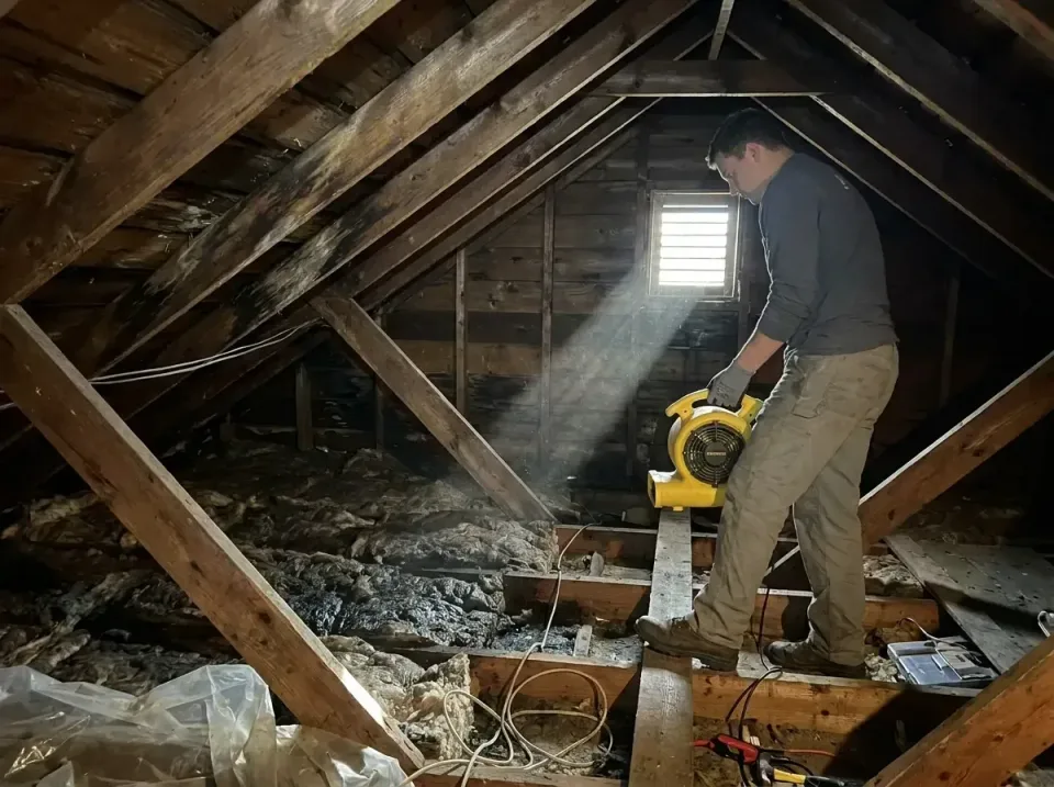 attic-water-damage-drying-proc-007 — frequently asked questions, Emergency Water Extraction & 24/7 Flood Response in Bon Sec…